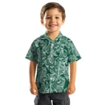 New York Jets Hawaiian Shirt – Leaf Outline
