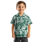 New York Jets Hawaiian Shirt – Monstera Layer