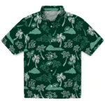 New York Jets Hawaiian Shirt – Palm And Clouds