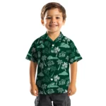 New York Jets Hawaiian Shirt – Palm And Clouds