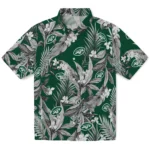 New York Jets Hawaiian Shirt – Palm Leaves