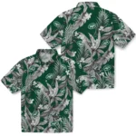 New York Jets Hawaiian Shirt – Palm Leaves