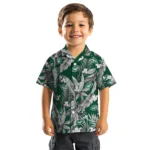 New York Jets Hawaiian Shirt – Palm Leaves