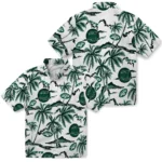 New York Jets Hawaiian Shirt – Palm Sunset