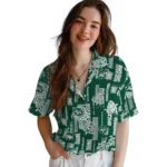 New York Jets Hawaiian Shirt – Turtle Lines