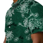 New York Jets Hawaiian Shirt – Wave Palm