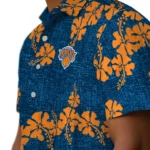 New York Knicks Hawaiian Shirt – 50th State Flower