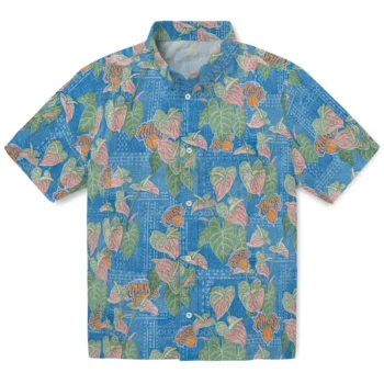 new york knicks anthurium overlay blue hawaiian shirts best selling
