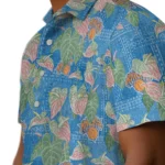 New York Knicks Hawaiian Shirt – Anthurium Overlay