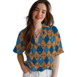 New York Knicks Hawaiian Shirt – Golfing Plaid