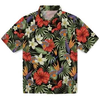 new york knicks hibiscus bird hawaiian shirts best selling