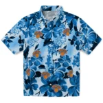 New York Knicks Hawaiian Shirt – Hibiscus Arrangement