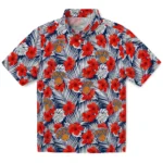 New York Knicks Hawaiian Shirt – Hibiscus Fiesta