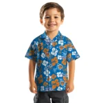 New York Knicks Hawaiian Shirt – Hibiscus Flower Design