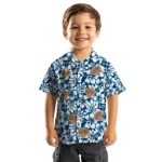 New York Knicks Hawaiian Shirt – Hibiscus Motif