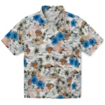 New York Knicks Hawaiian Shirt – Hibiscus Seaside