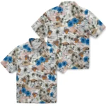 New York Knicks Hawaiian Shirt – Hibiscus Seaside