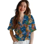 New York Knicks Hawaiian Shirt – Hibiscus Tiki Jungle