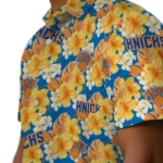 New York Knicks Hawaiian Shirt – Hibiscus Tropics