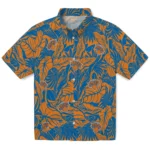 New York Knicks Hawaiian Shirt – Monstera Layer