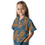 New York Knicks Hawaiian Shirt – Monstera Layer