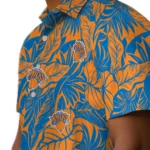 New York Knicks Hawaiian Shirt – Monstera Layer
