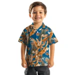 New York Knicks Hawaiian Shirt – Palm Leaves