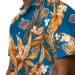 New York Knicks Hawaiian Shirt – Palm Leaves