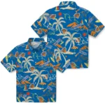 New York Knicks Hawaiian Shirt – Palm Tree Island