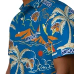 New York Knicks Hawaiian Shirt – Palm Tree Island