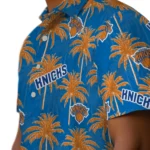 New York Knicks Hawaiian Shirt – Palm Tree Motif