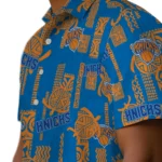 New York Knicks Hawaiian Shirt – Turtle Lines