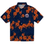 New York Mets Hawaiian Shirt – 50th State Flower