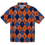 New York Mets Hawaiian Shirt – Golfing Plaid