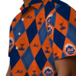 New York Mets Hawaiian Shirt – Golfing Plaid