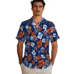 New York Mets Hawaiian Shirt – Hibiscus Flower Design