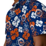 New York Mets Hawaiian Shirt – Hibiscus Flower Design