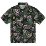 New York Mets Hawaiian Shirt – Hibiscus Leaves Pattern