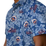 New York Mets Hawaiian Shirt – Hibiscus Oasis