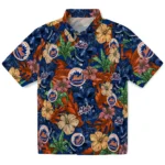 New York Mets Hawaiian Shirt – Hibiscus Tiki Jungle