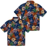 New York Mets Hawaiian Shirt – Hibiscus Tiki Jungle