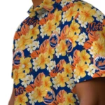 New York Mets Hawaiian Shirt – Hibiscus Tropics
