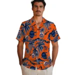 New York Mets Hawaiian Shirt – Palm Sunset
