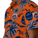 New York Mets Hawaiian Shirt – Palm Sunset