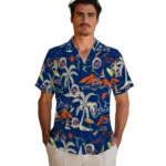 New York Mets Hawaiian Shirt – Palm Tree Island