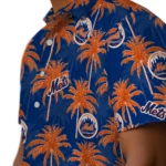 New York Mets Hawaiian Shirt – Palm Tree Motif