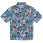 New York Mets Hawaiian Shirt – Pineapple Bouquet