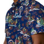 New York Mets Hawaiian Shirt – Simpsons Christmas