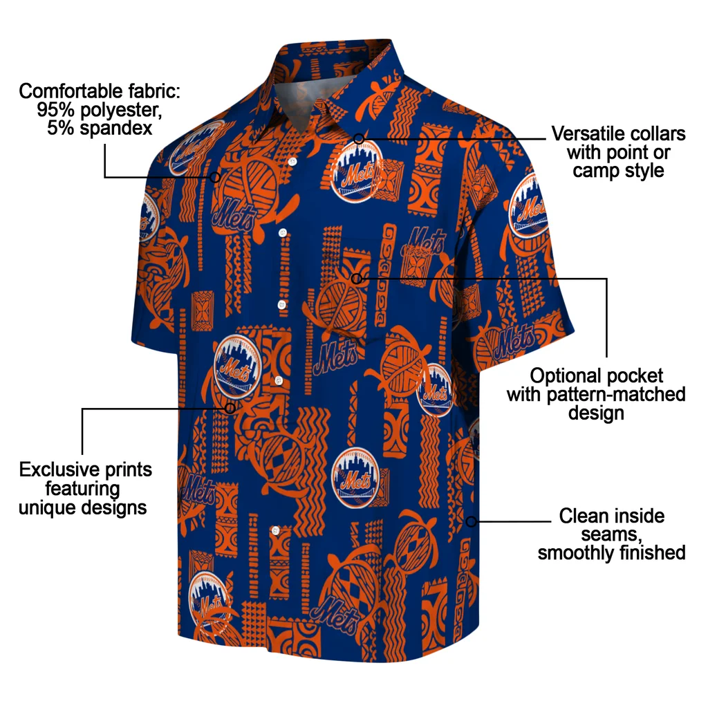 New York Mets Hawaiian Shirt - Turtle Lines new york mets turtle lines blue hawaiian shirts new arrival