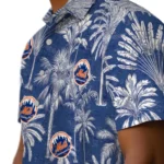 New York Mets Hawaiian Shirt – Vintage Palm Tree